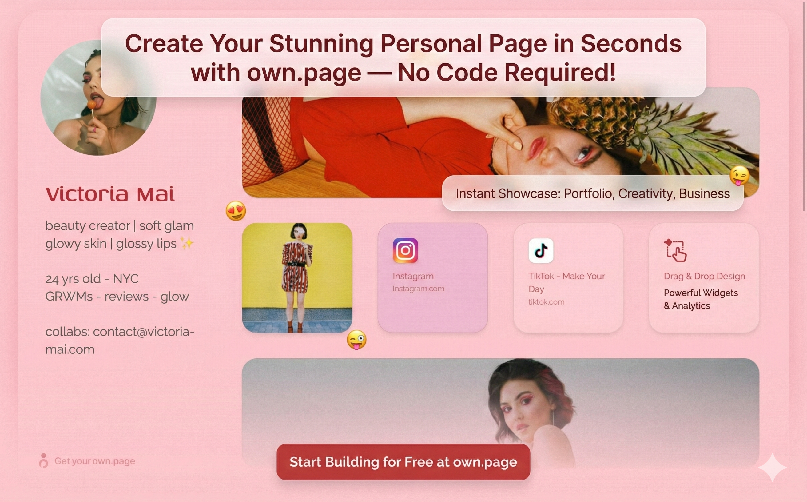 How to Create a No-Code Personal Page: A Guide for Creators and Professionals